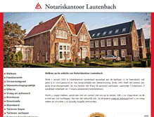 Tablet Screenshot of lautenbach.nl
